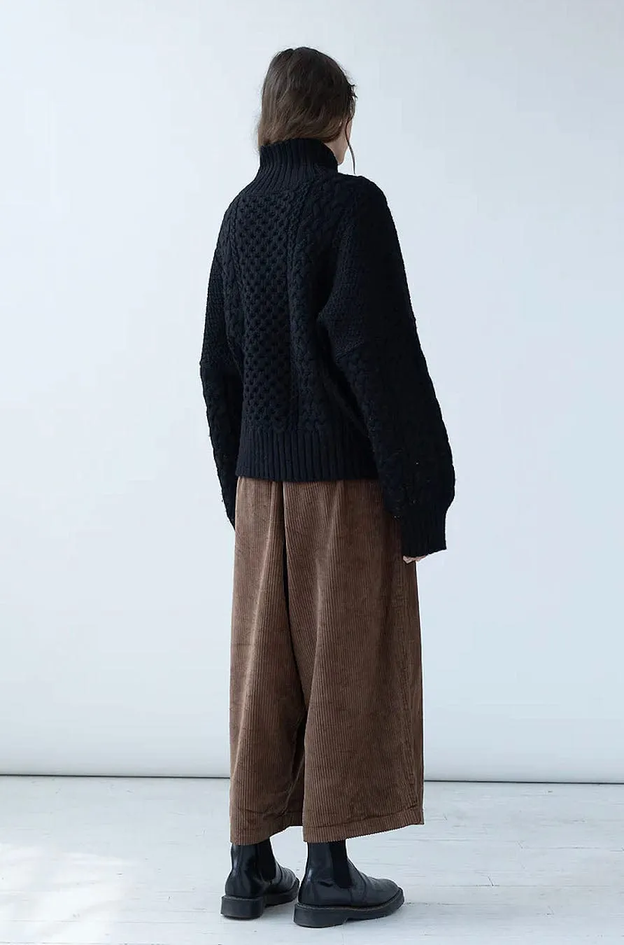 Balloon Cord Pant | Walnut