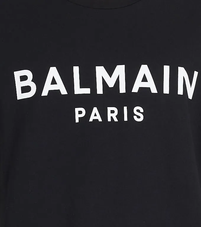 Balmain Printed T-Shirt - Black & White