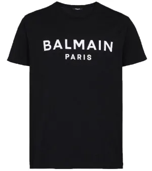 Balmain Printed T-Shirt - Black & White