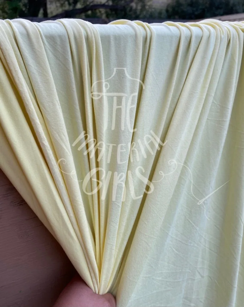 Banana Solid Double Brushed Polyester Spandex