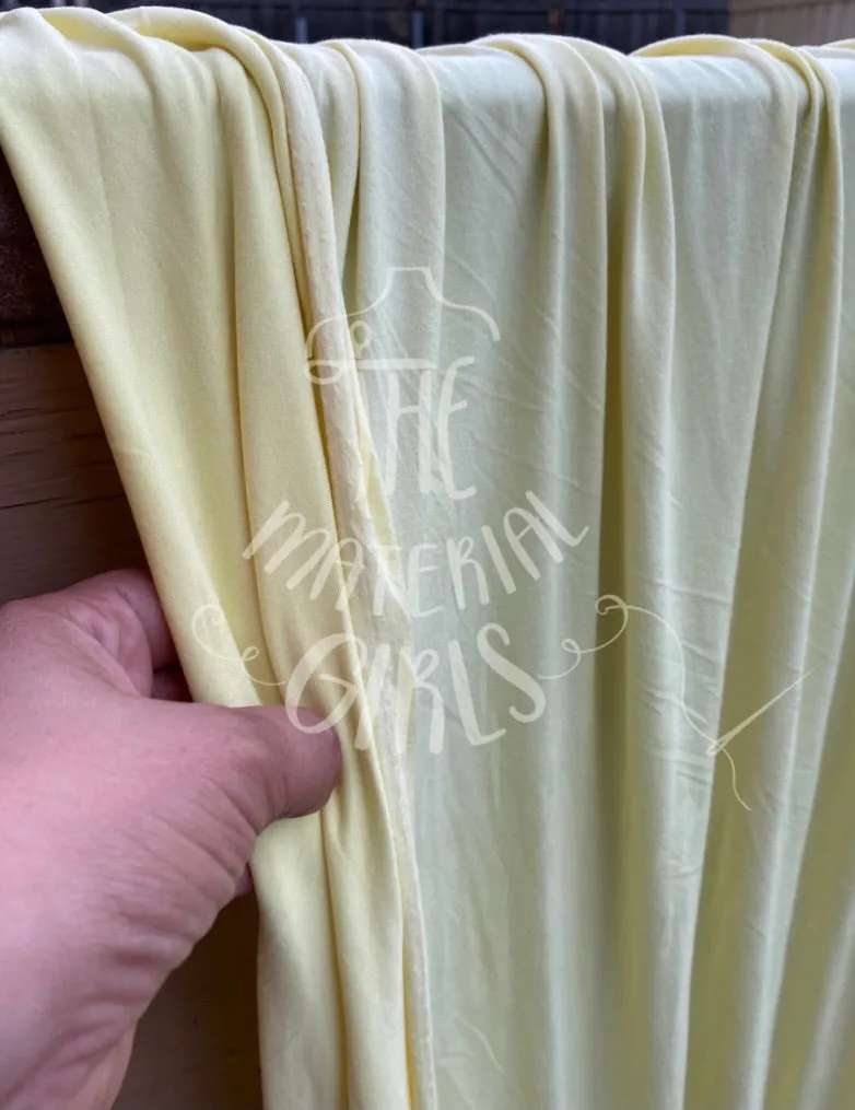 Banana Solid Double Brushed Polyester Spandex