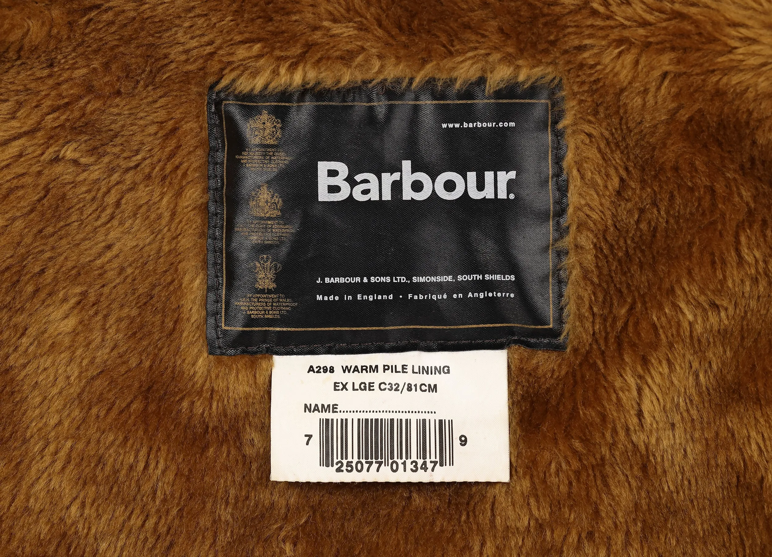 Barbour Bedale Lined Wax Jacket Coat - Green - XXXS