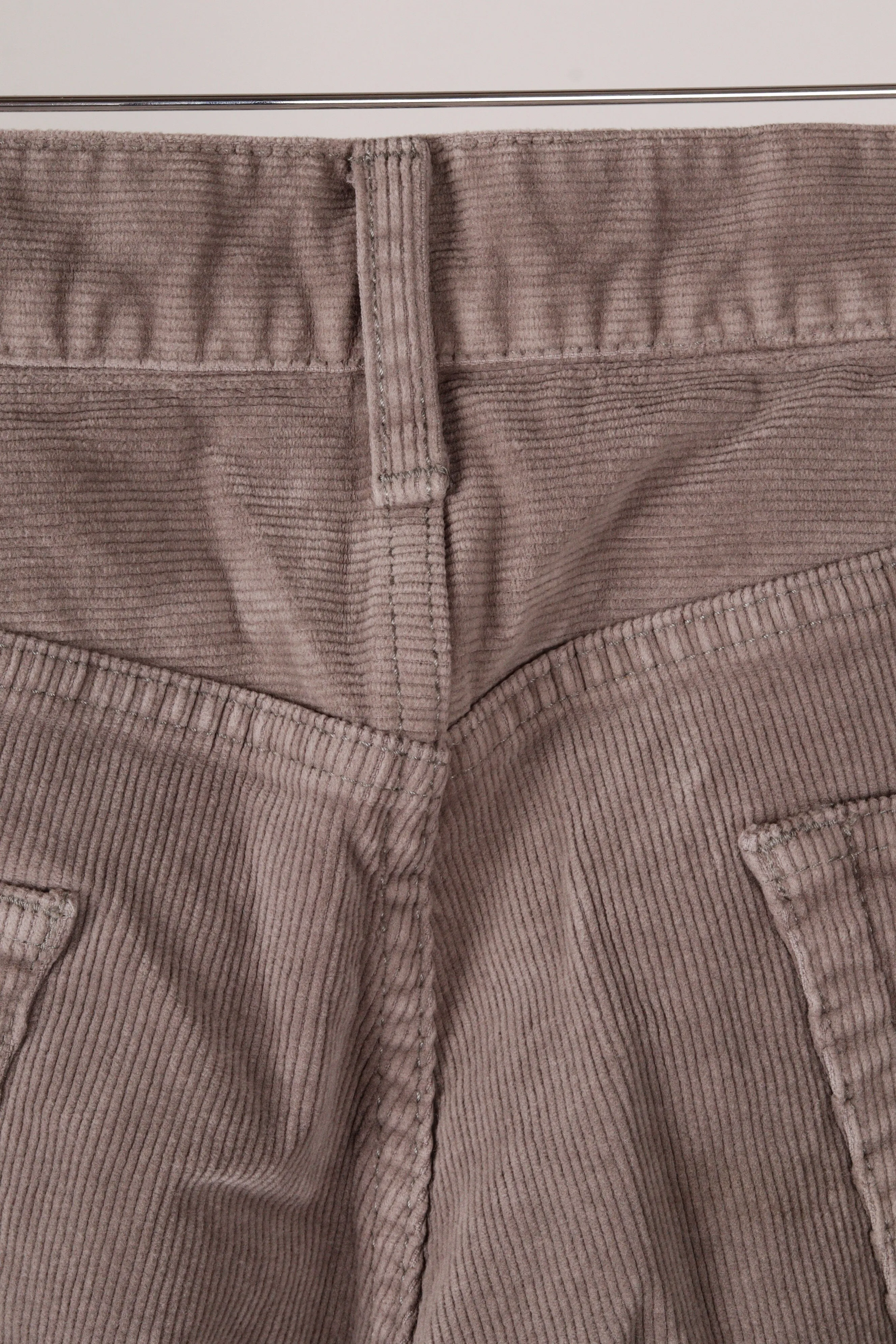 Beams Plus FW22 '5-Pocket Corduroy' Pants Light Grey (2022)
