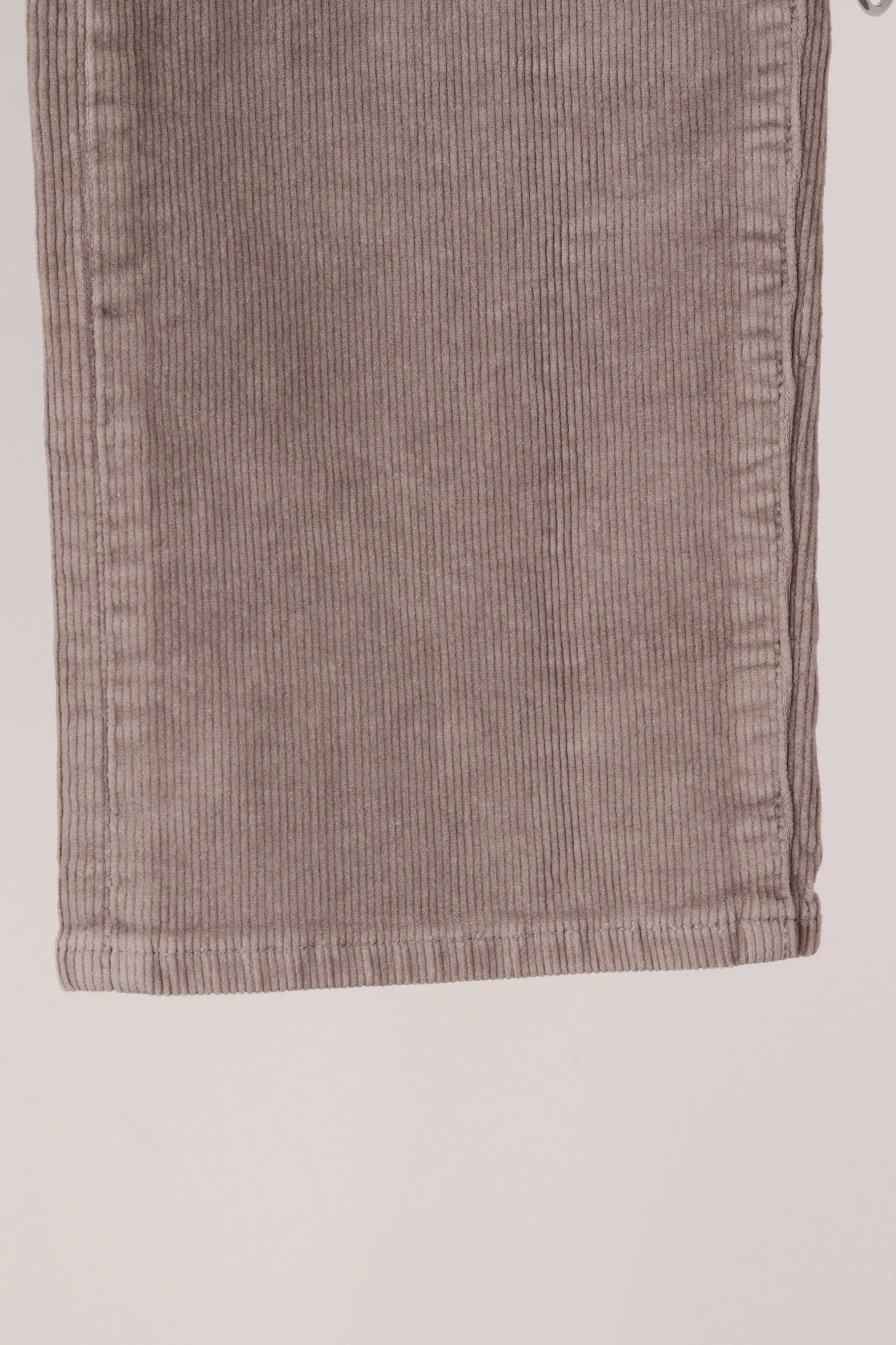 Beams Plus FW22 '5-Pocket Corduroy' Pants Light Grey (2022)