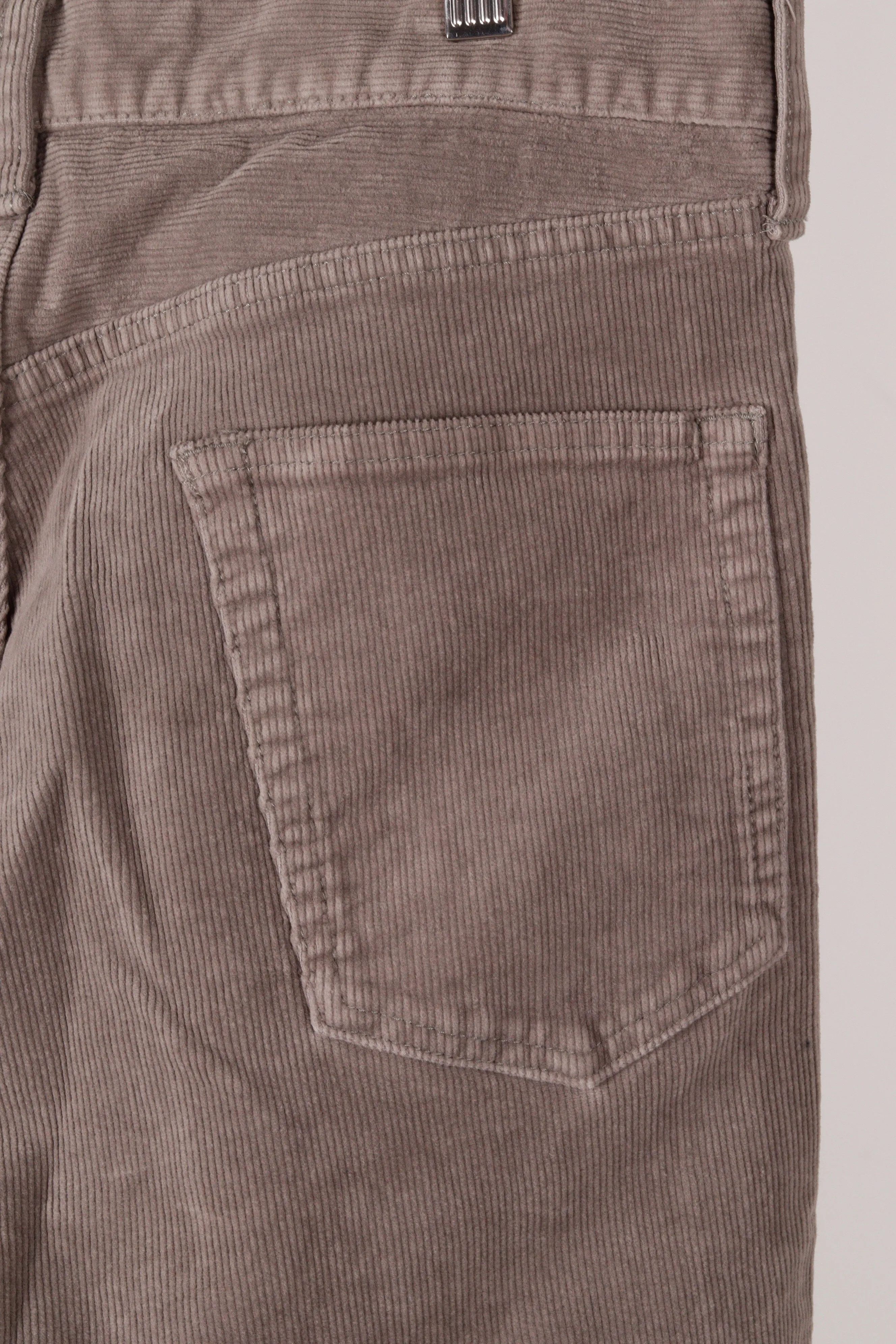 Beams Plus FW22 '5-Pocket Corduroy' Pants Light Grey (2022)