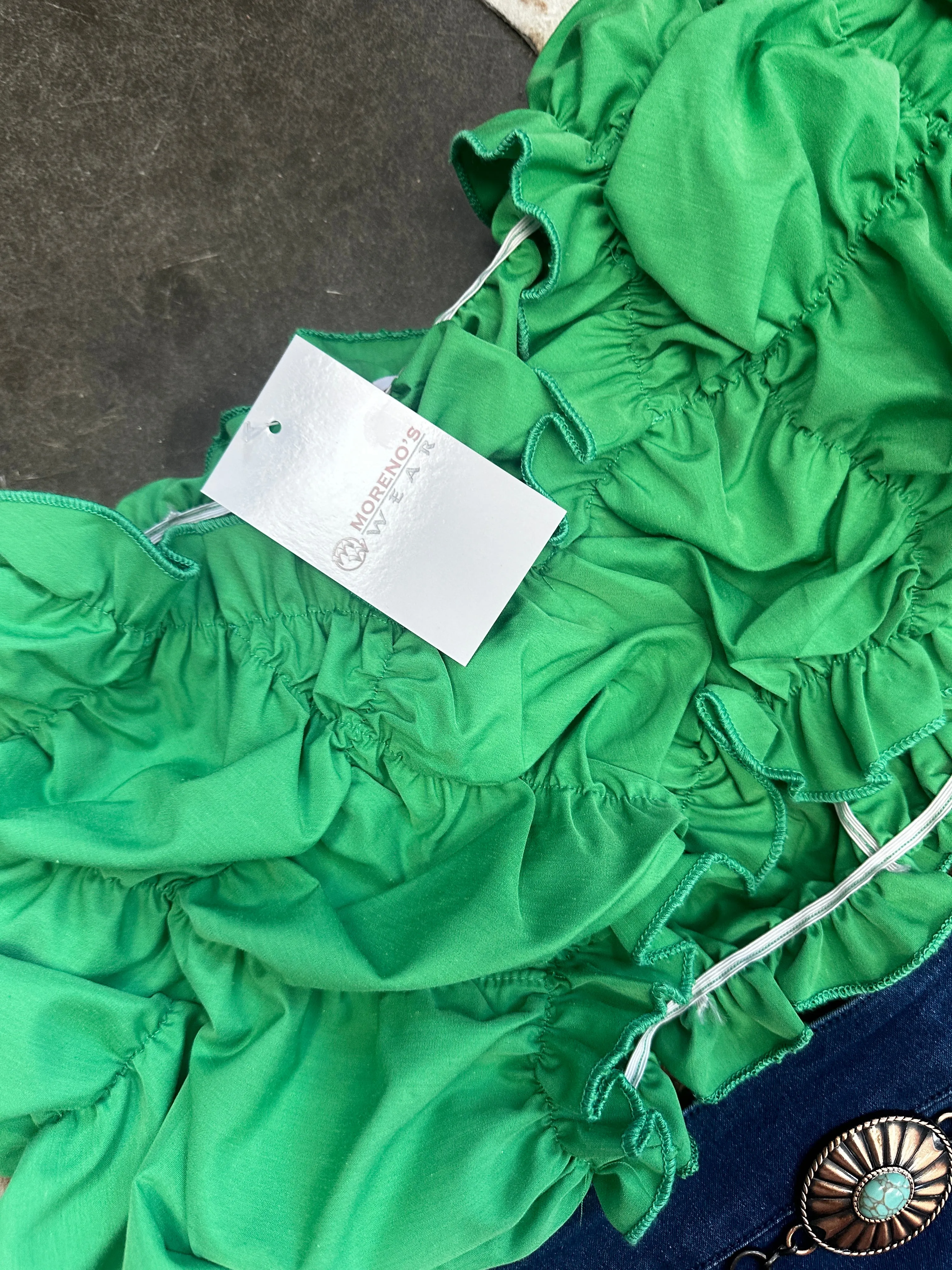 Becky Green Long Sleeve Top