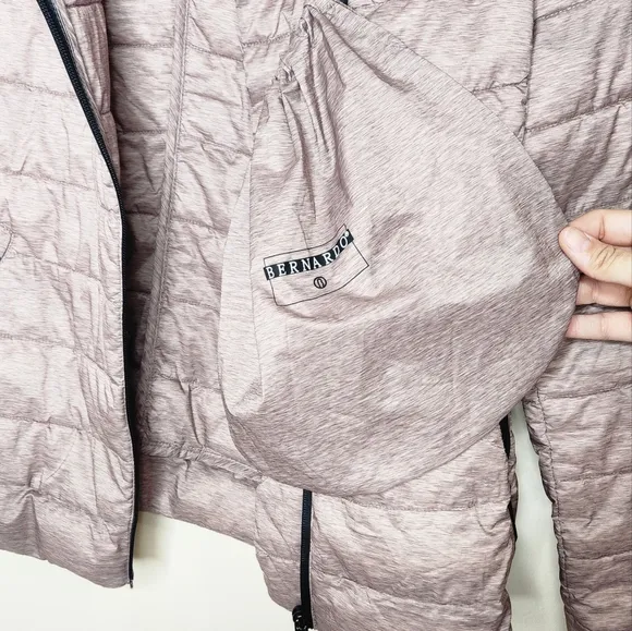 Bernardo primaloft full zip puffer jacket with dust bag size L