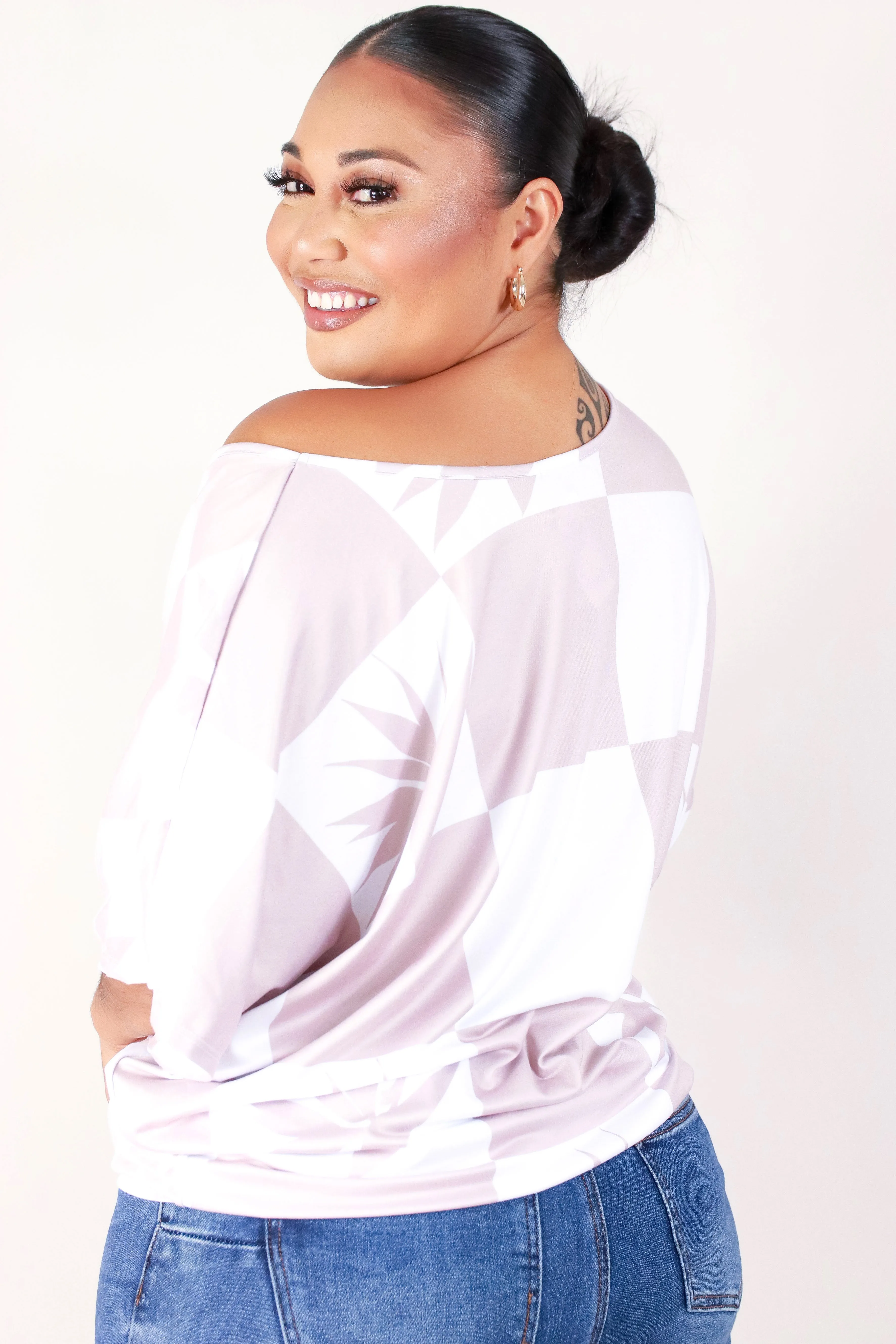 BIRD OF PARADISE DOLMAN TOP