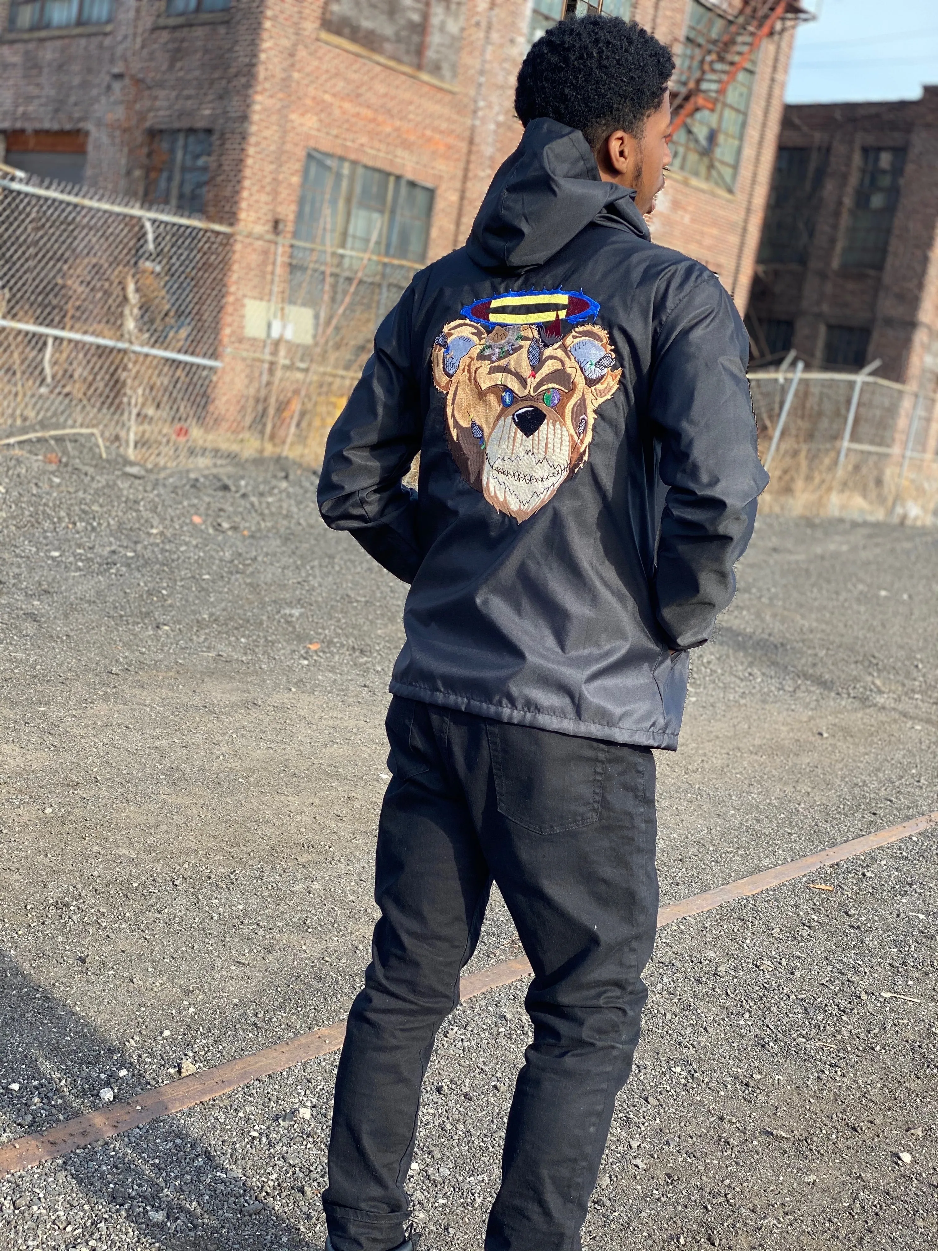 Black BGC🐻 Windbreaker/Fall Jacket