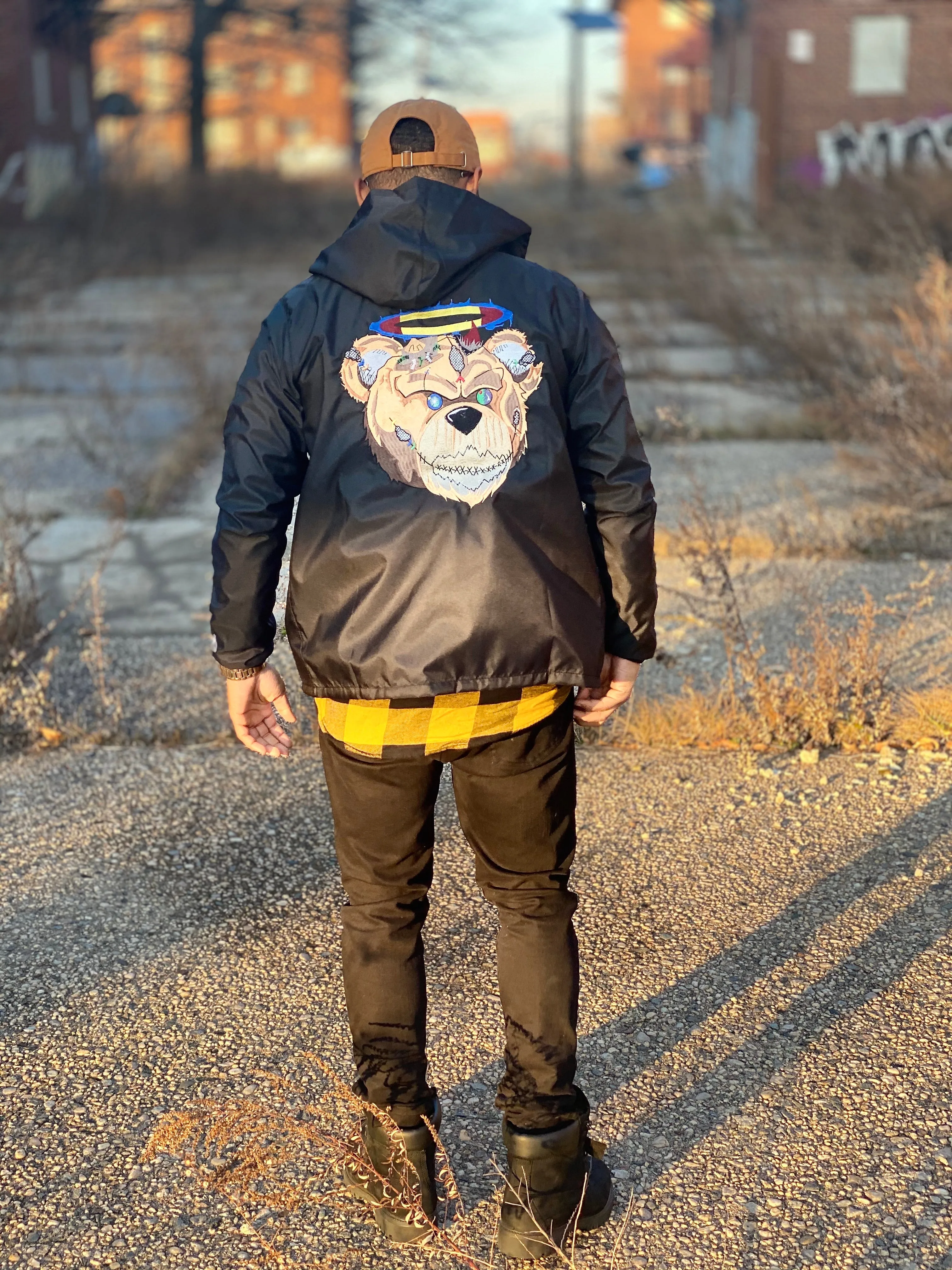 Black BGC🐻 Windbreaker/Fall Jacket