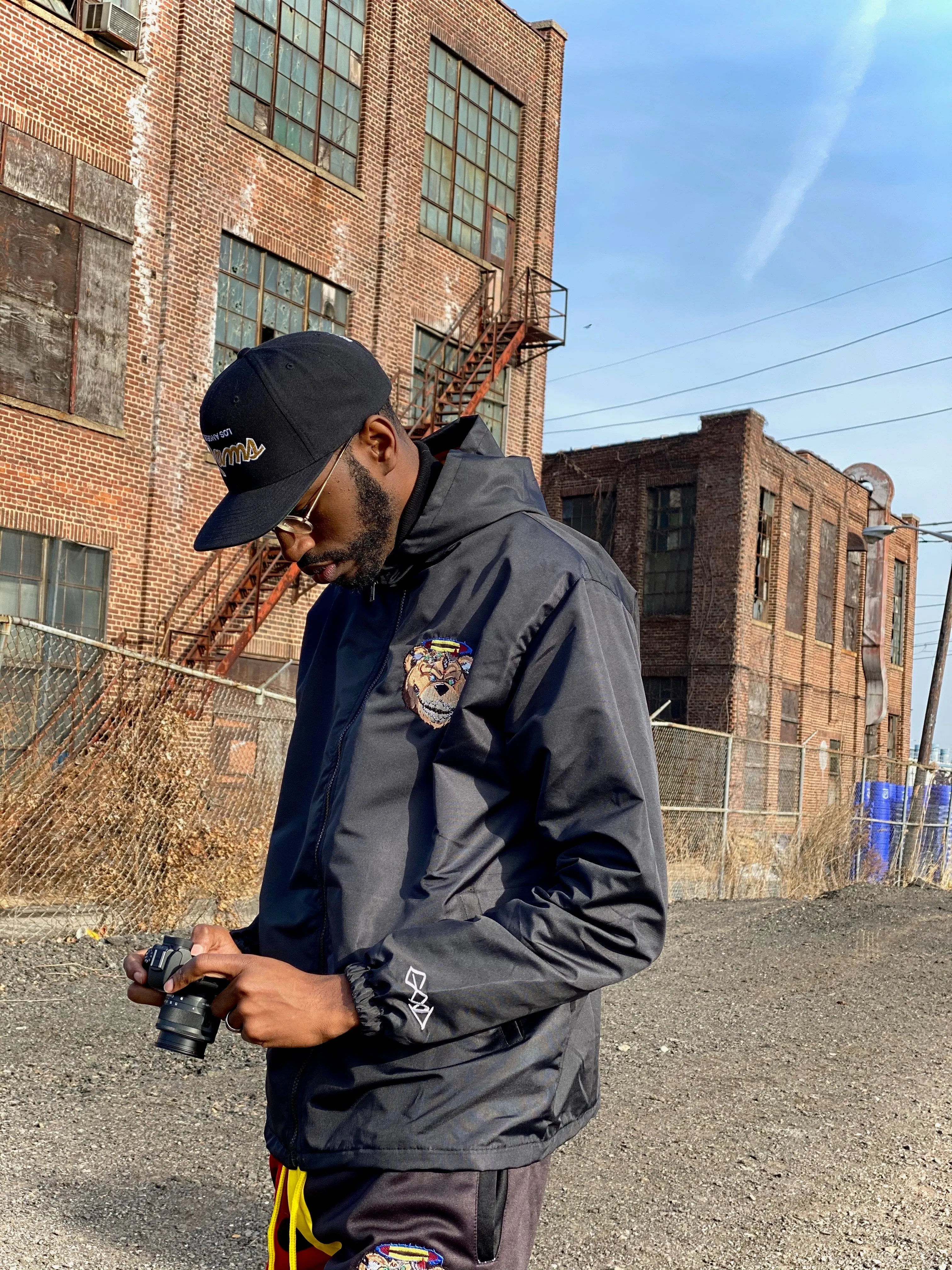 Black BGC🐻 Windbreaker/Fall Jacket