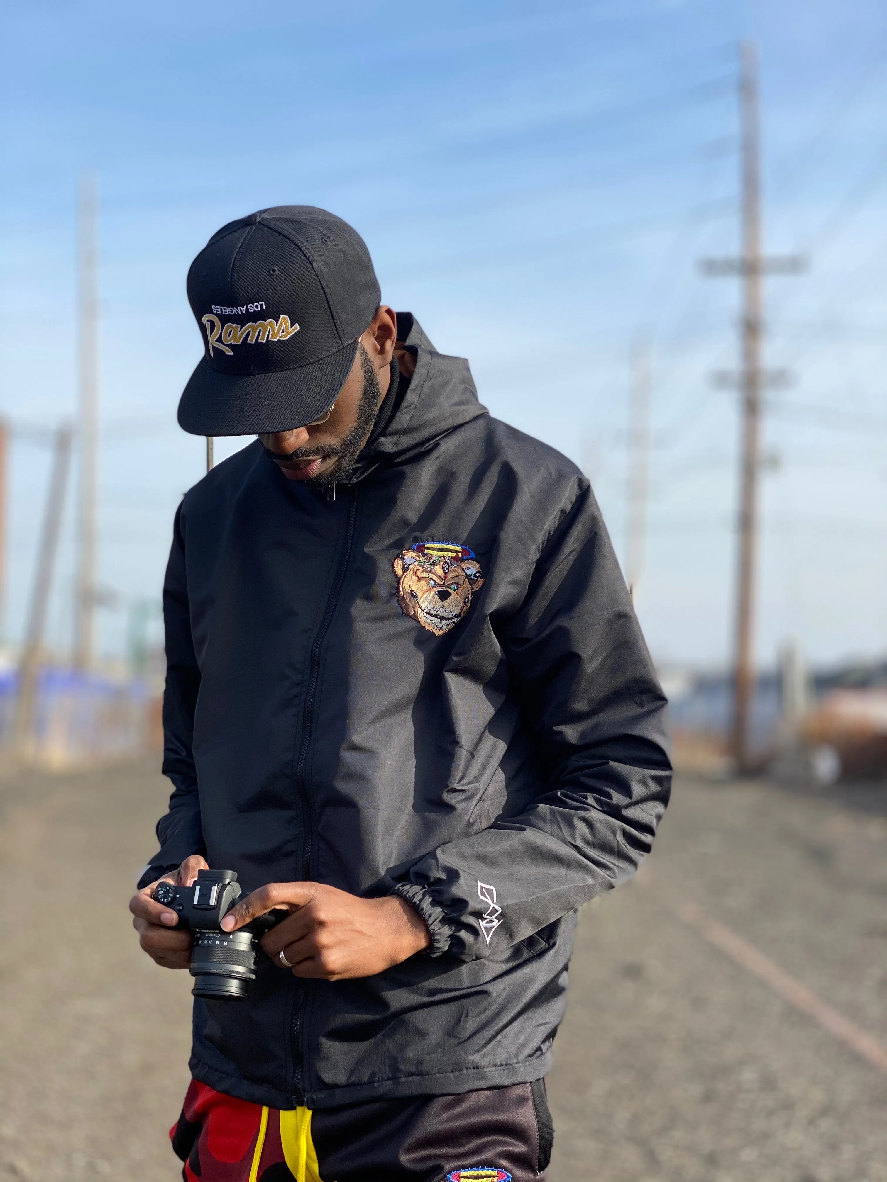Black BGC🐻 Windbreaker/Fall Jacket