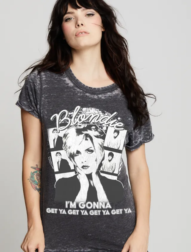 Black Blondie Get Ya Burn Out Tee