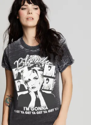 Black Blondie Get Ya Burn Out Tee