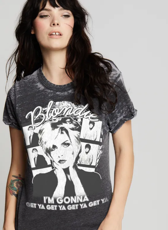 Black Blondie Get Ya Burn Out Tee