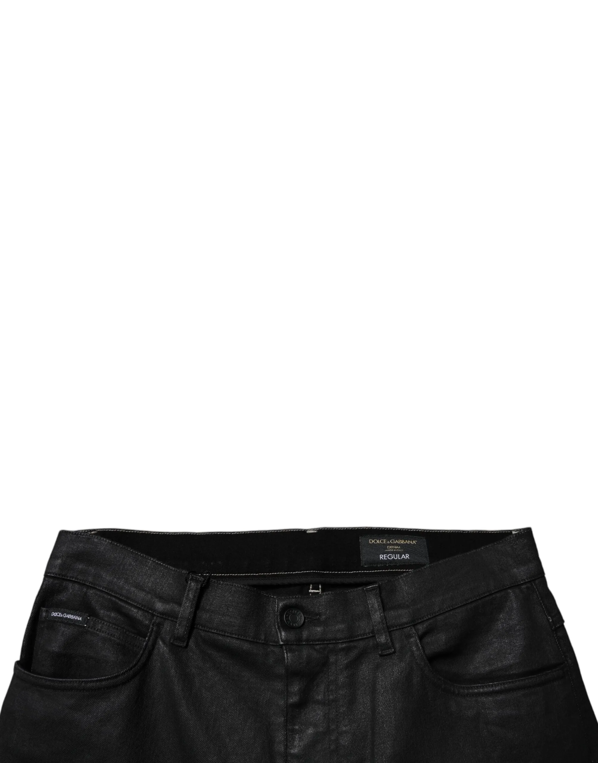 Black Cotton Stretch Skinny Men Denim Jeans