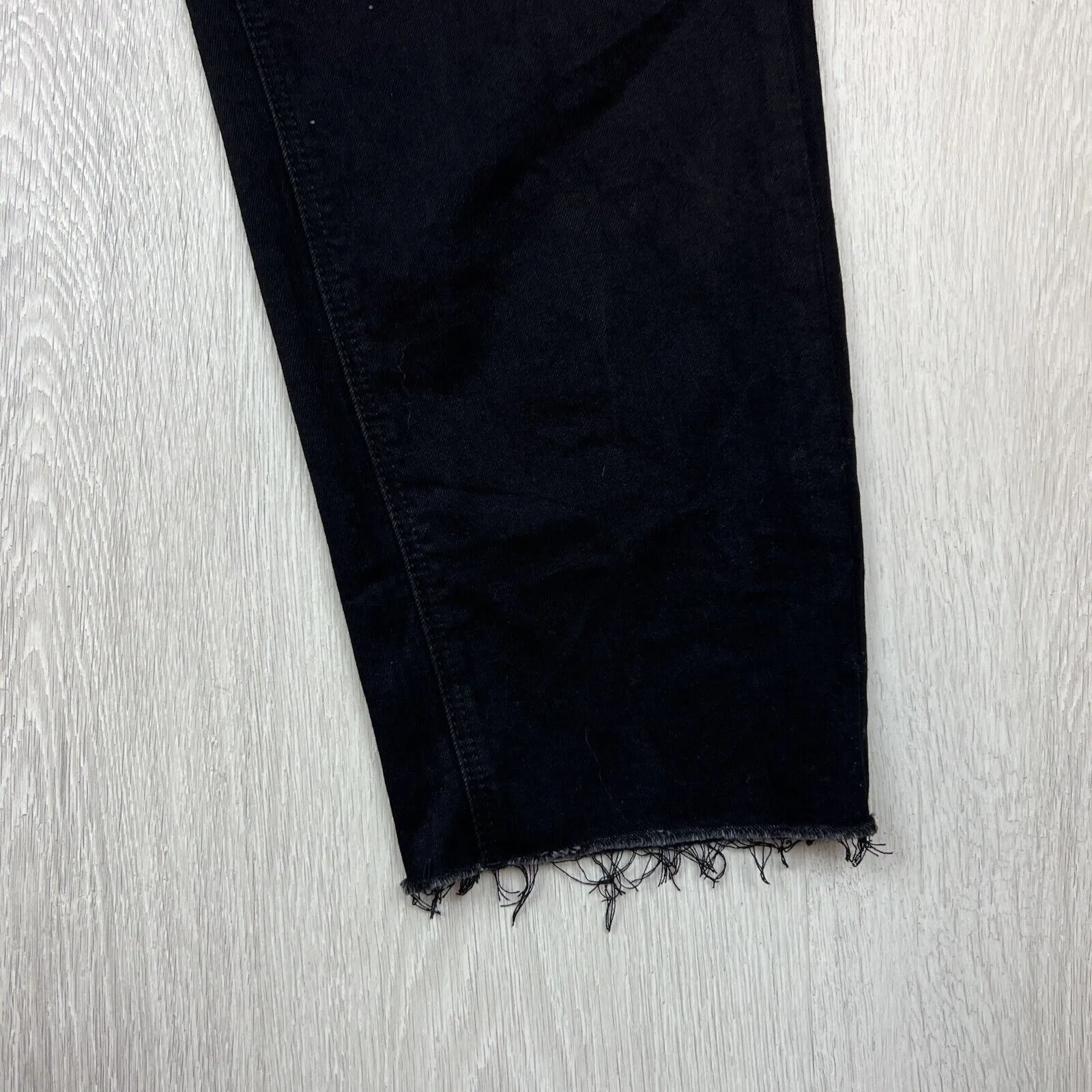 Black Palms The Skinny Crop Mens Black Jeans Size 32