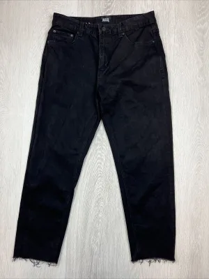 Black Palms The Skinny Crop Mens Black Jeans Size 32