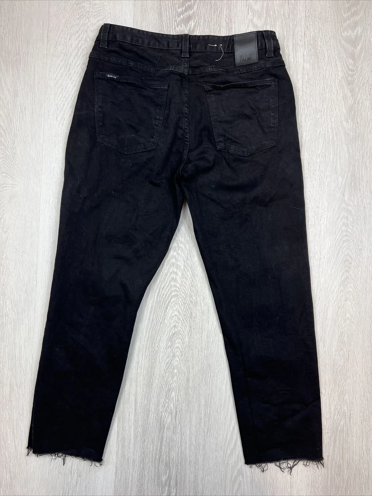 Black Palms The Skinny Crop Mens Black Jeans Size 32