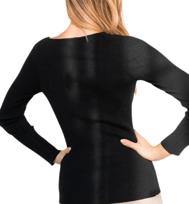 Black Sweetheart Top