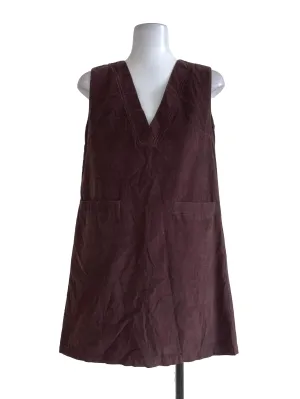 Brown Corduroy Dress