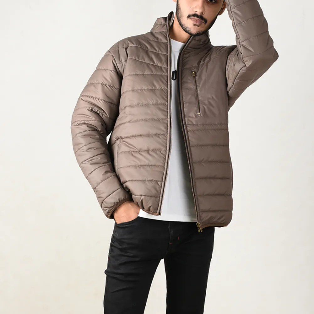 Brown Zipper Full Sleeves