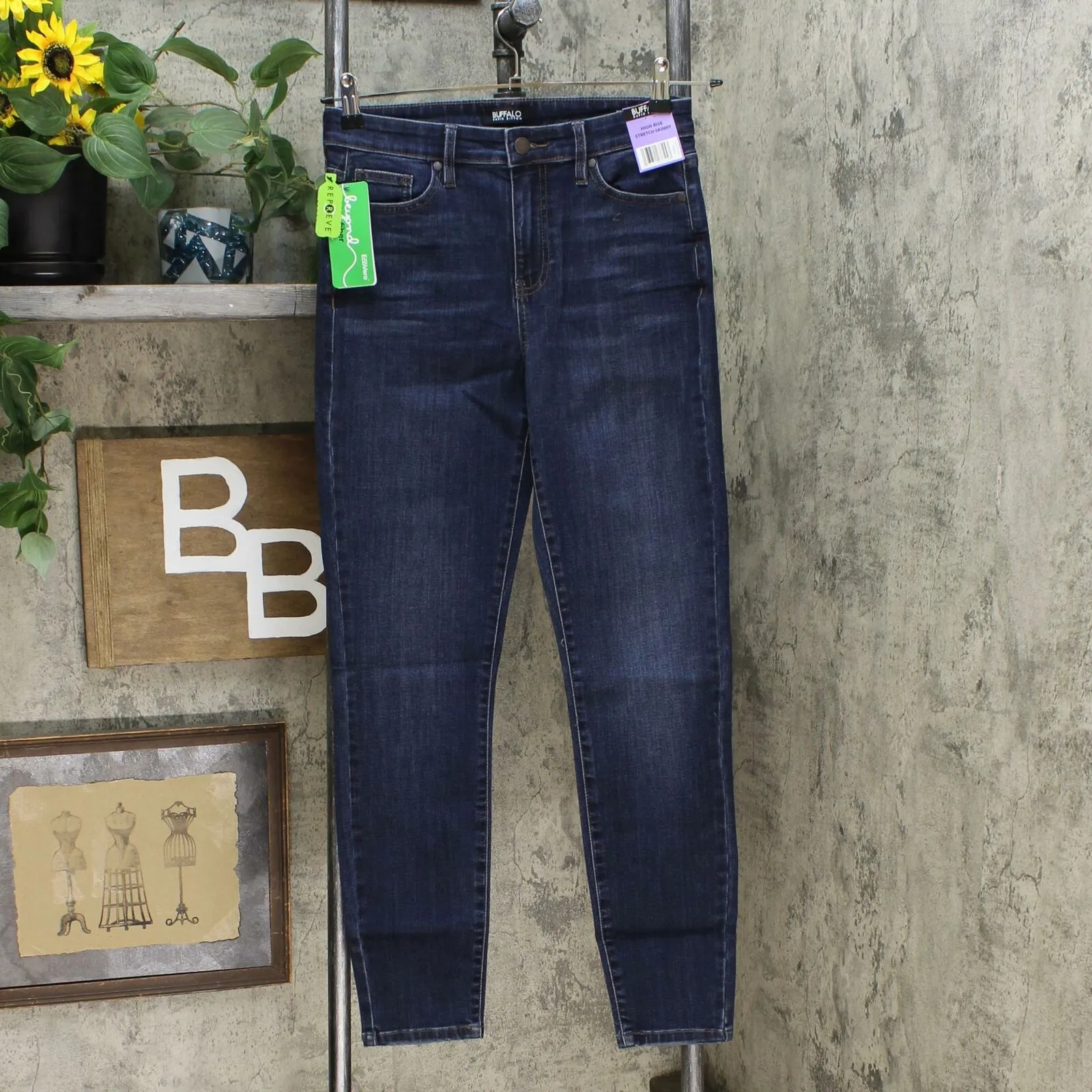 Buffalo Women's Mollie High Rise Skinny Jeans