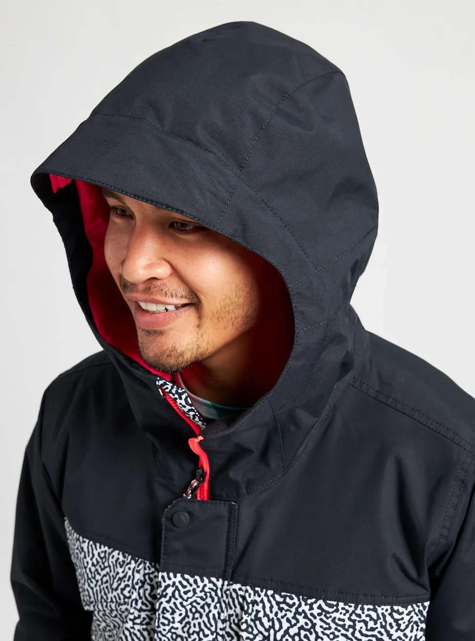 Burton Covert Mens Jacket Black / PJ Print