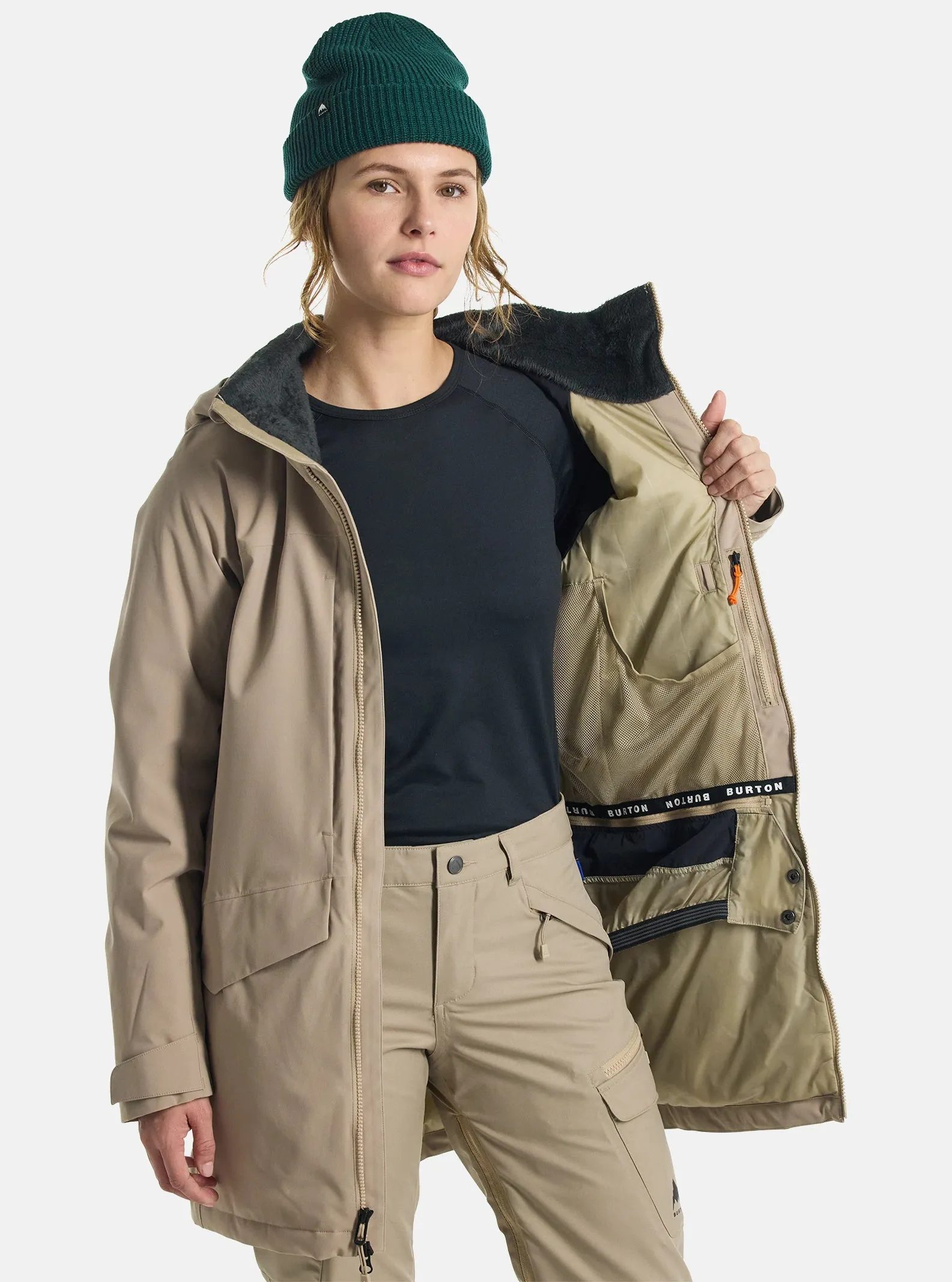 Burton Prowess 2.0 Jacket Womens 2025 Summit Taupe