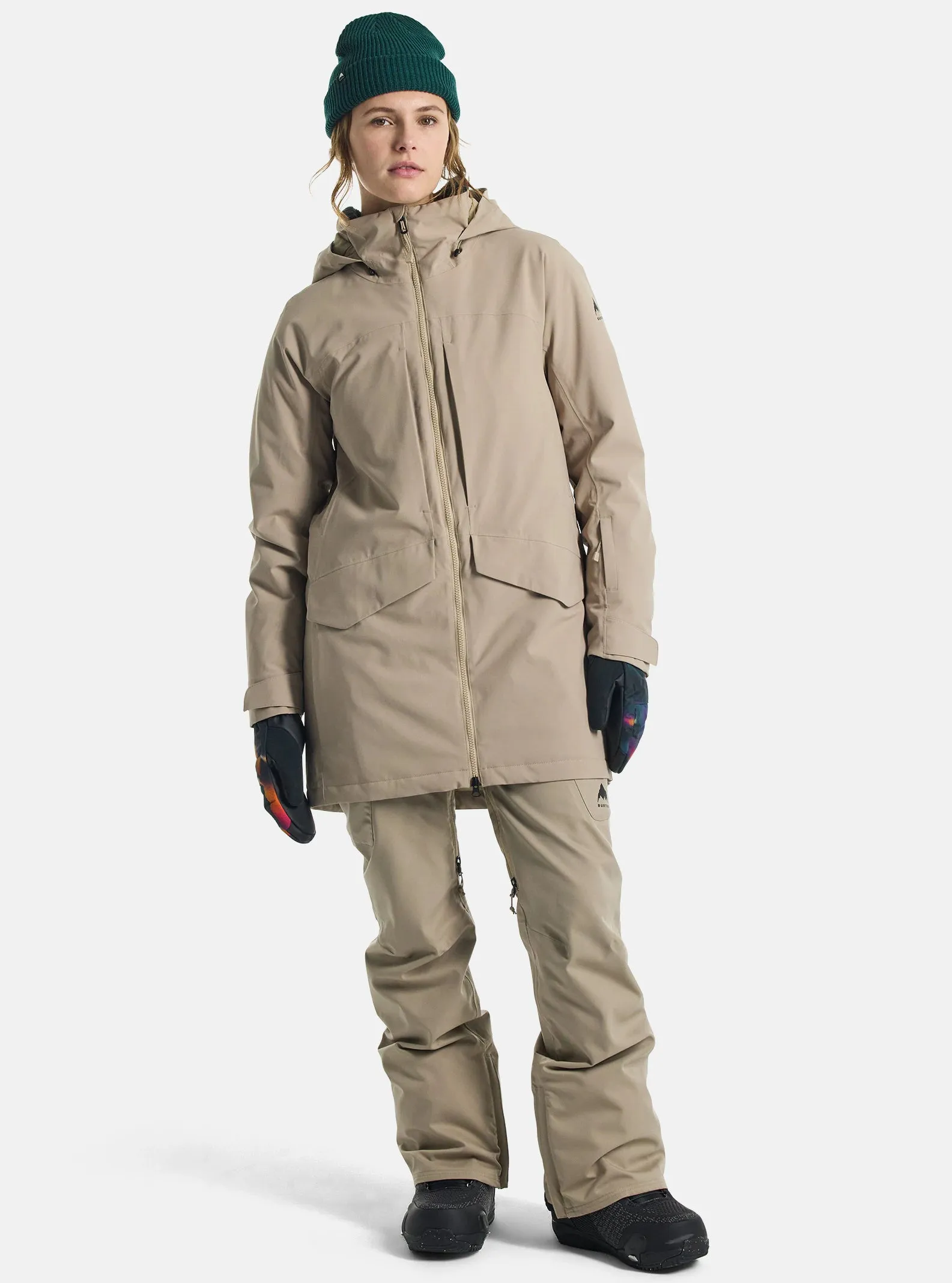 Burton Prowess 2.0 Jacket Womens 2025 Summit Taupe