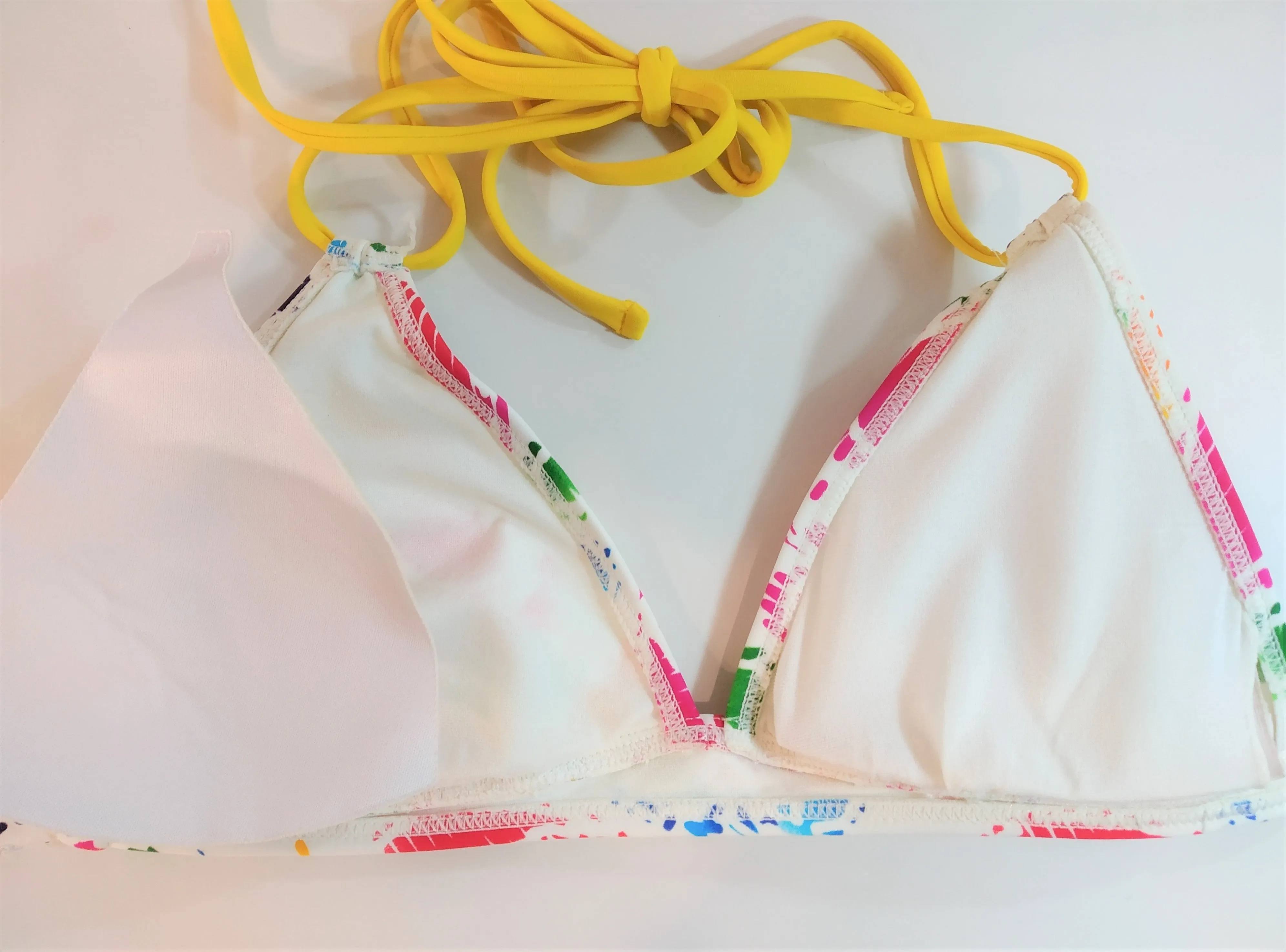 Butterfly triangle halter Bikini Bra