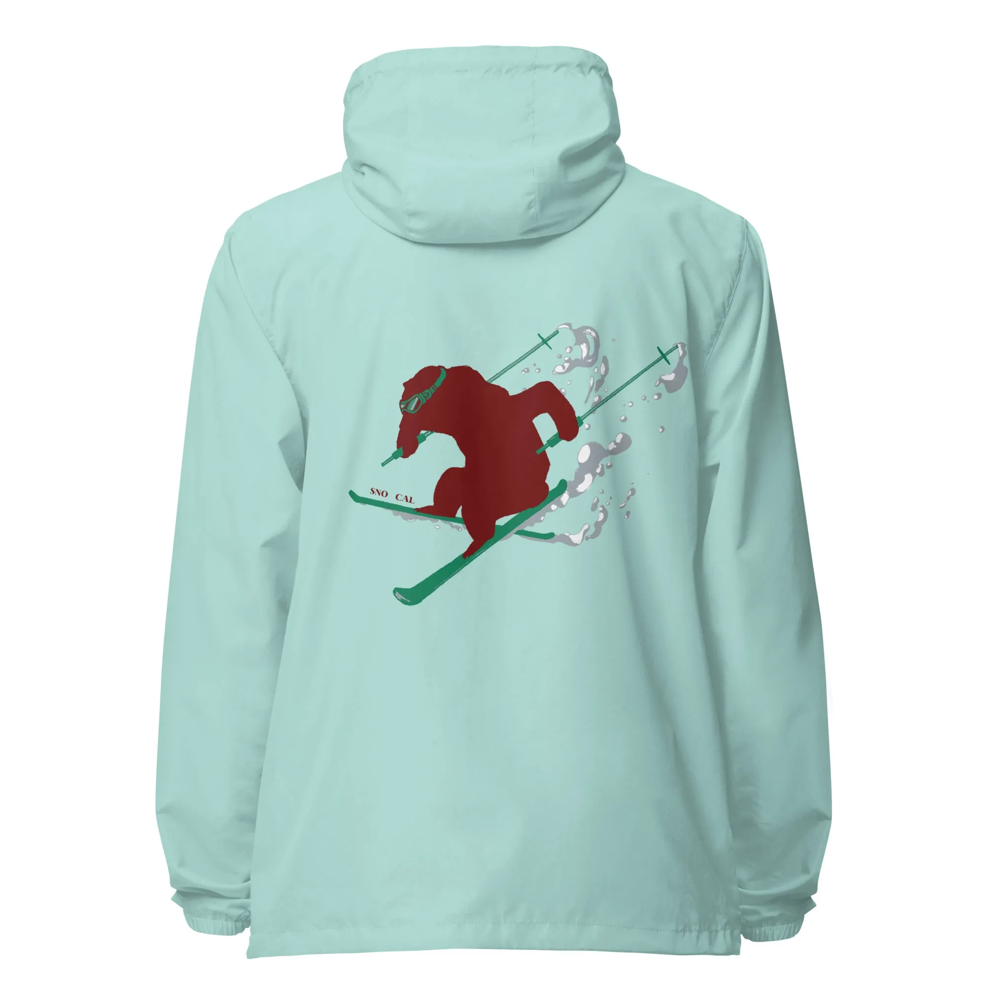 CA Skiing Bear Waterproof Lightweight Ski Windbreaker