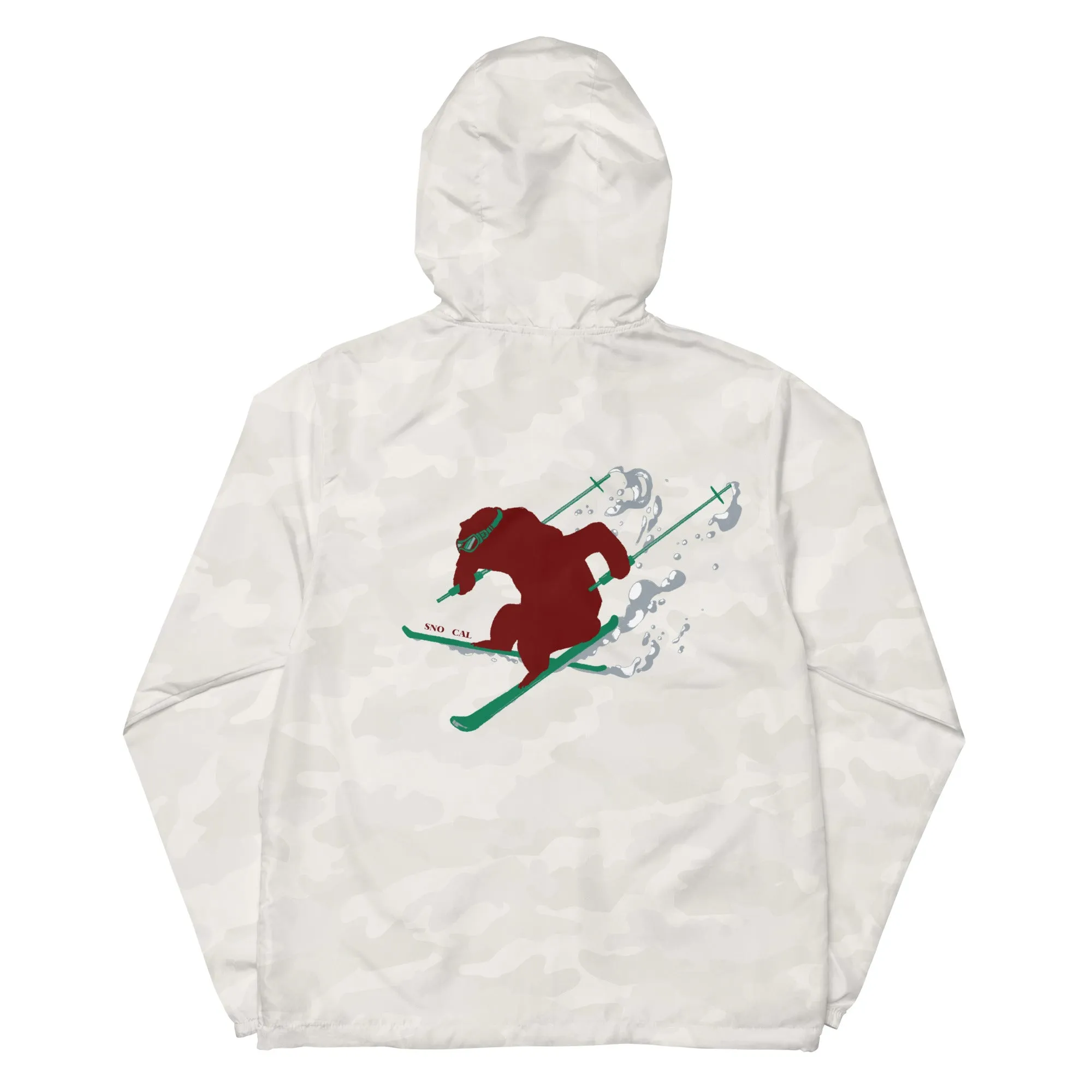 CA Skiing Bear Waterproof Lightweight Ski Windbreaker