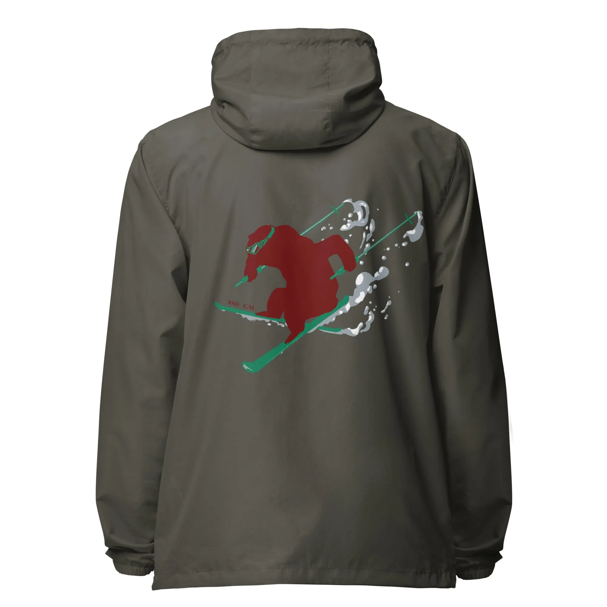 CA Skiing Bear Waterproof Lightweight Ski Windbreaker