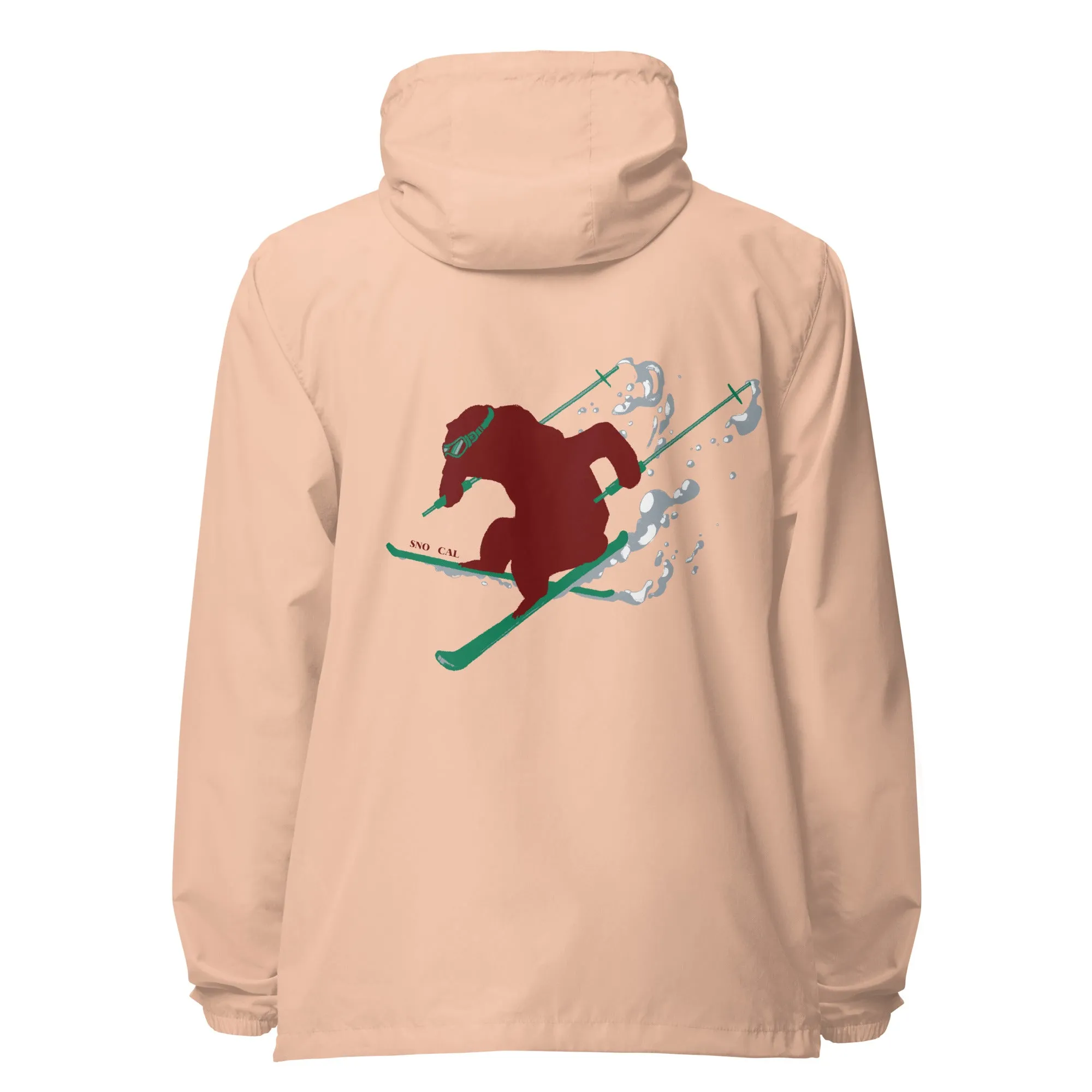CA Skiing Bear Waterproof Lightweight Ski Windbreaker