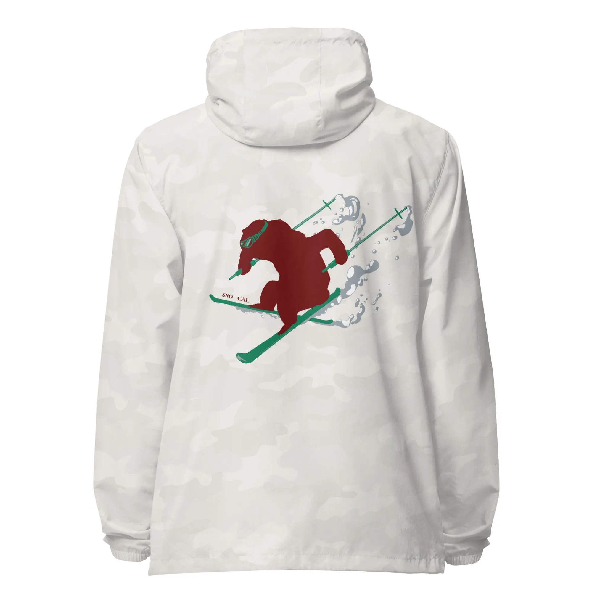 CA Skiing Bear Waterproof Lightweight Ski Windbreaker