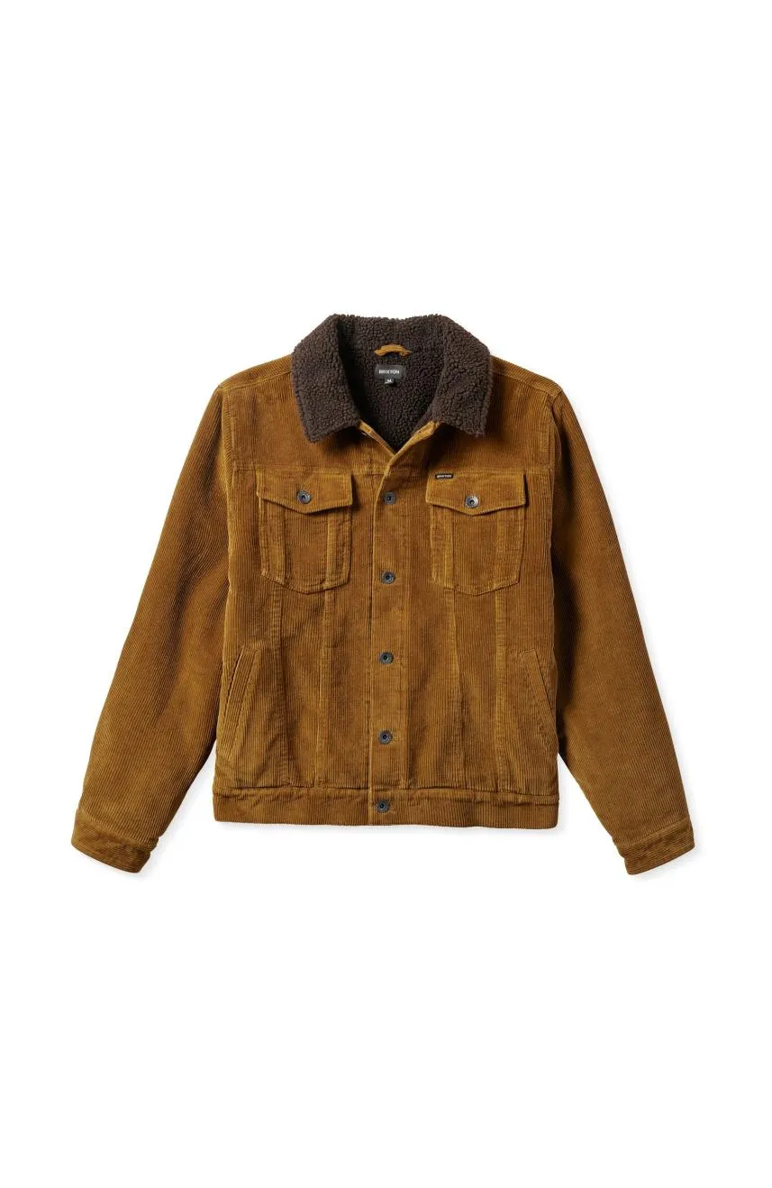 Cable Sherpa Lined Trucker Jacket