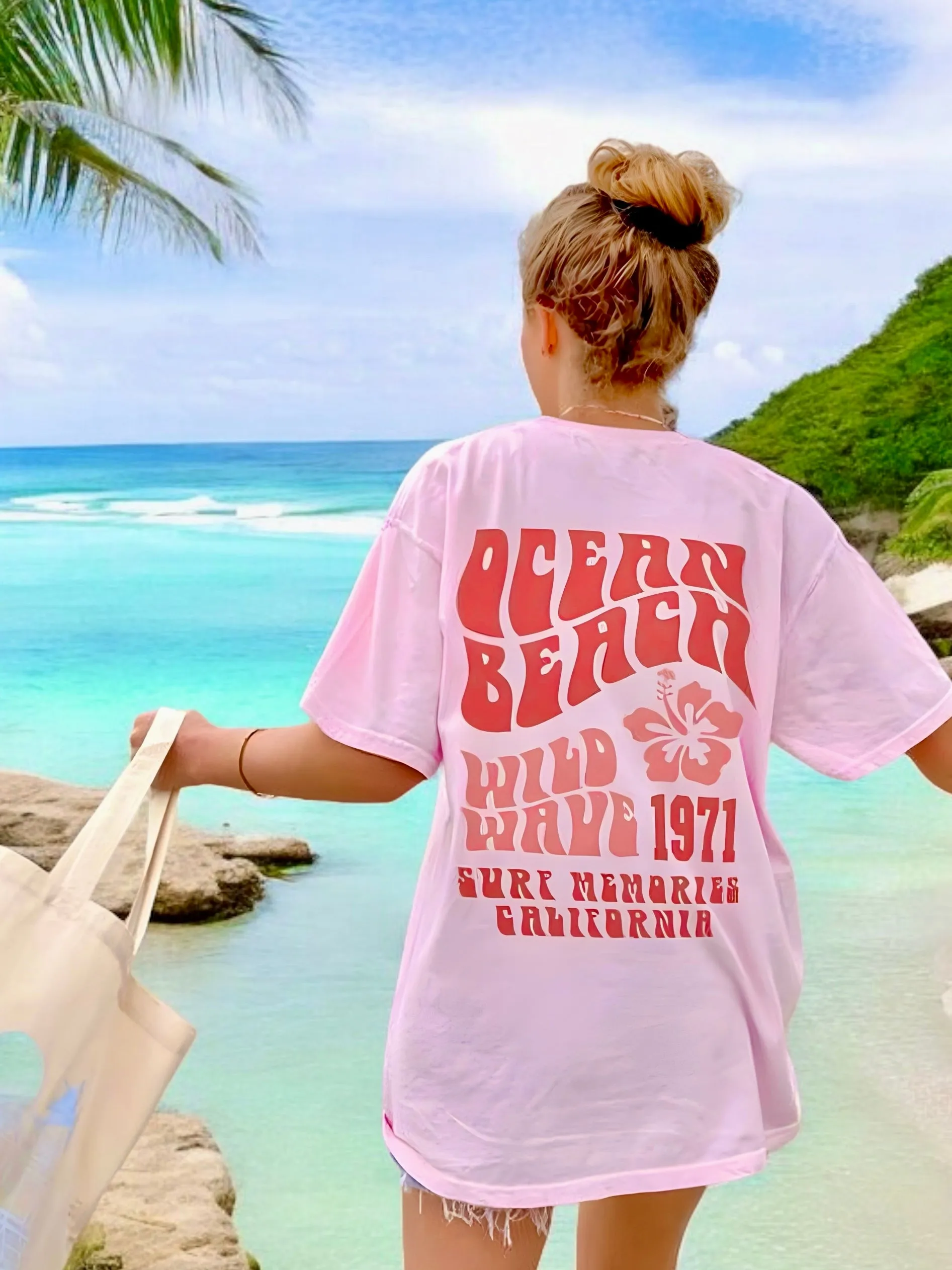Cali Surf Cover Up Tee