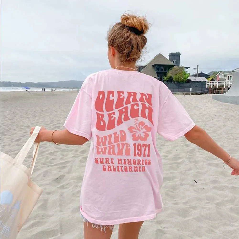 Cali Surf Cover Up Tee