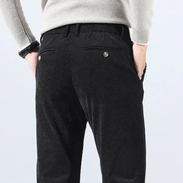 Calvini Slim-Fit Corduroy Pants