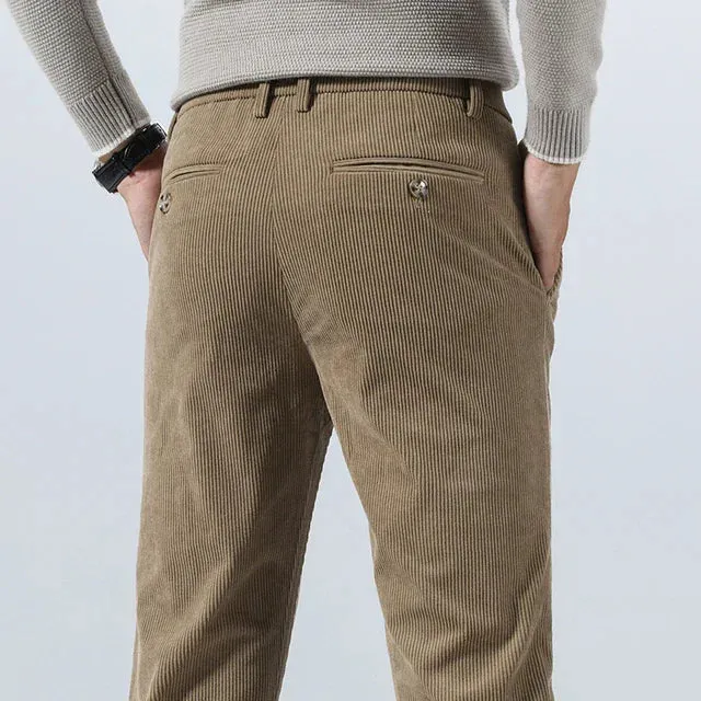 Calvini Slim-Fit Corduroy Pants