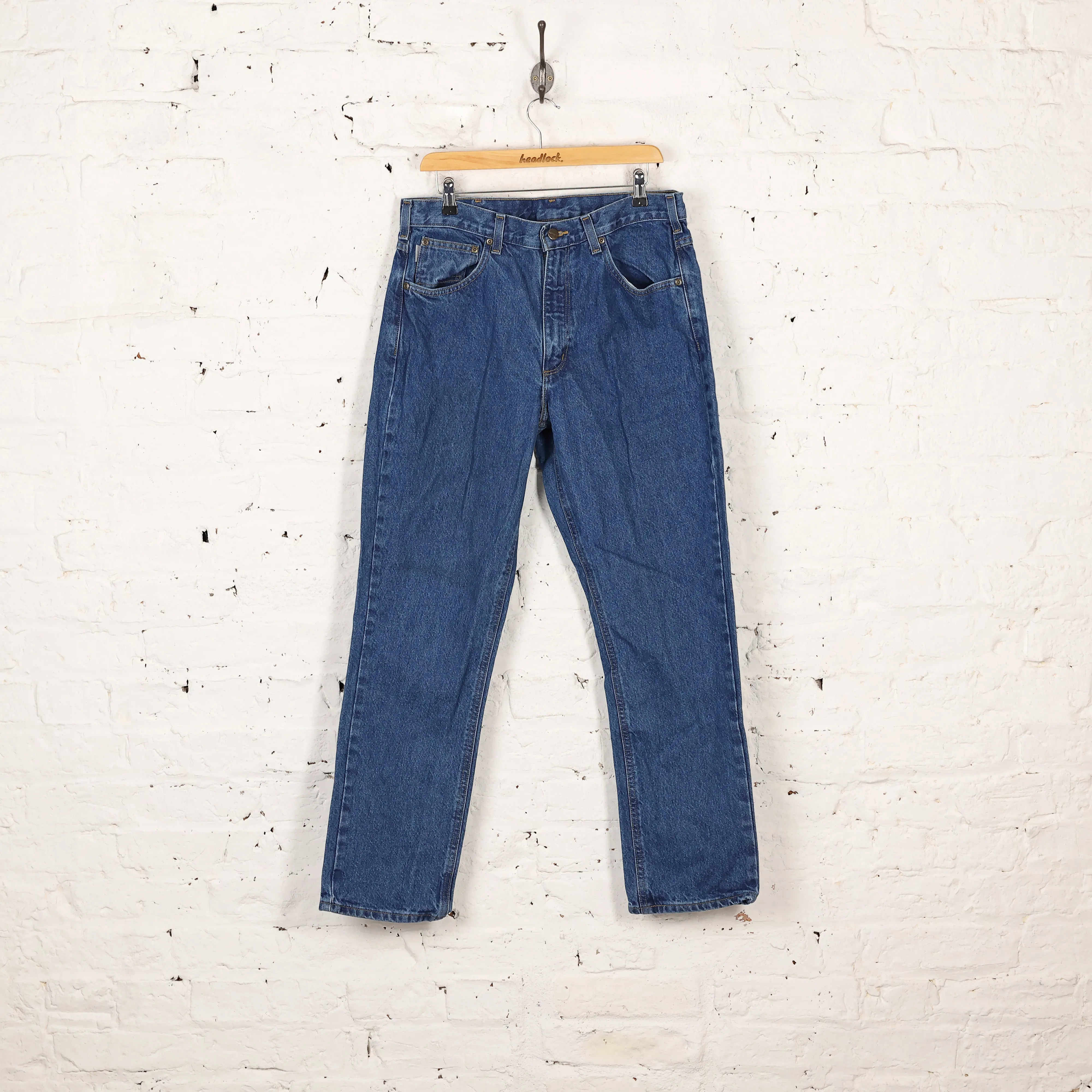 Carhartt Traditional Fit Work Pant Jeans - Blue - M