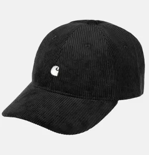 Carhartt WIP Harlem Cap – Corduroy – Black