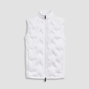 Chevron Quilted Puffer Vest