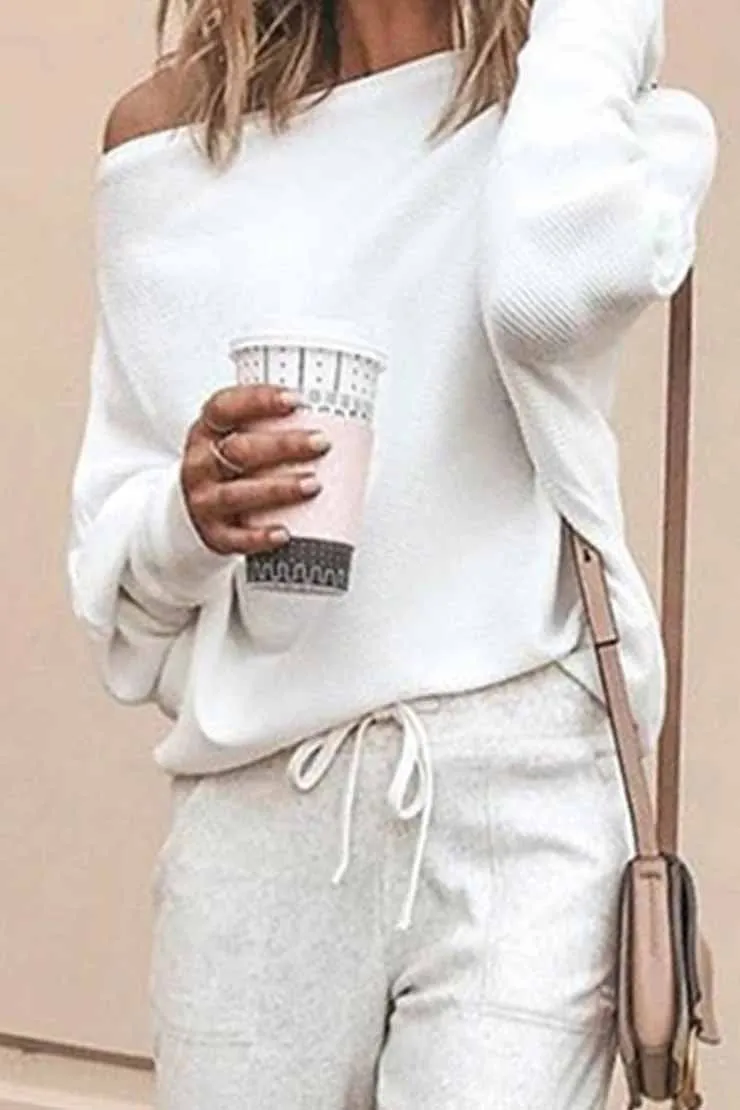 Chicindress Comfy Dew Shoulder Bat Sleeve Sweaters(3 Colors)