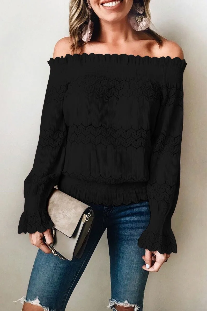 Chicindress Flounce Design Dusty Blouse (7 Colors)