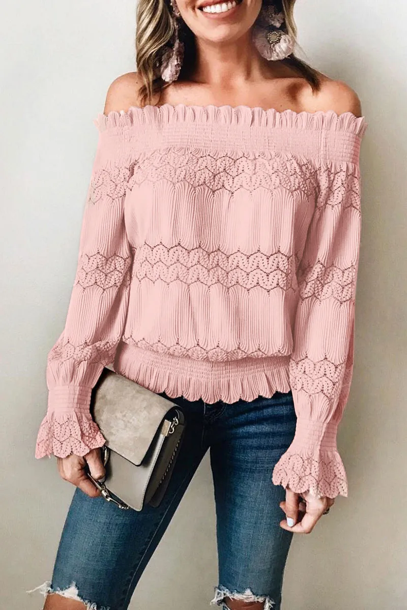 Chicindress Flounce Design Dusty Blouse (7 Colors)
