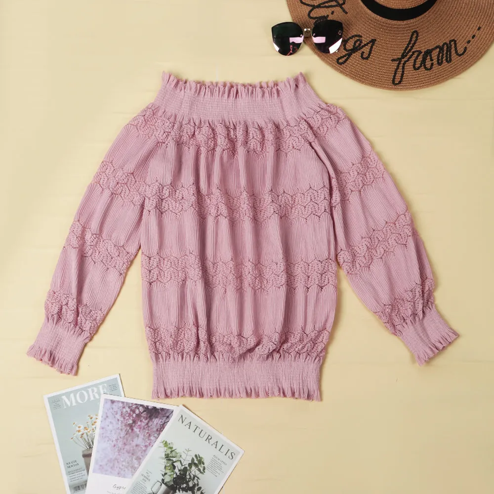 Chicindress Flounce Design Dusty Blouse (7 Colors)