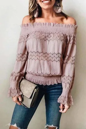 Chicindress Flounce Design Dusty Blouse (7 Colors)