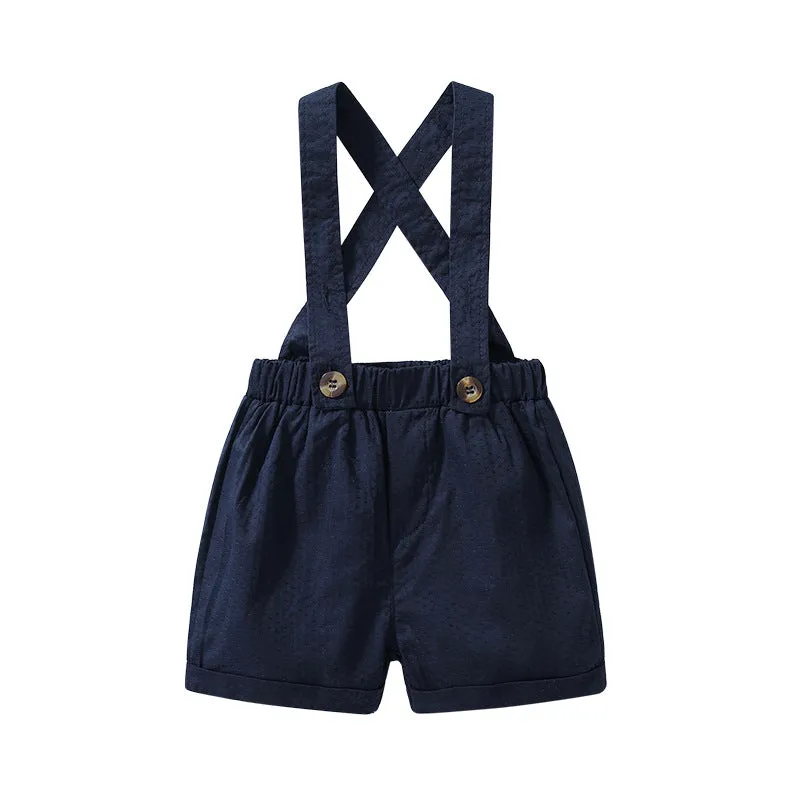Children's Suit Summer Short-sleeved Overalls
